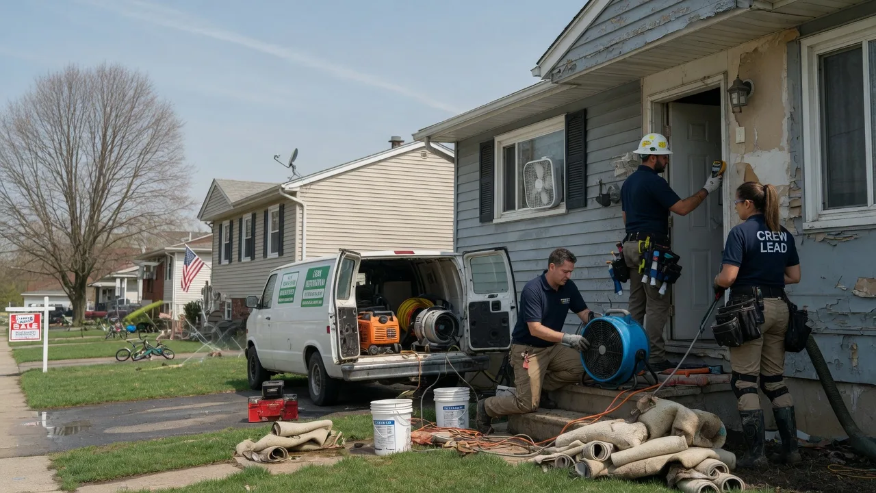 Flood Cleanup in Gann Valley, SD near me