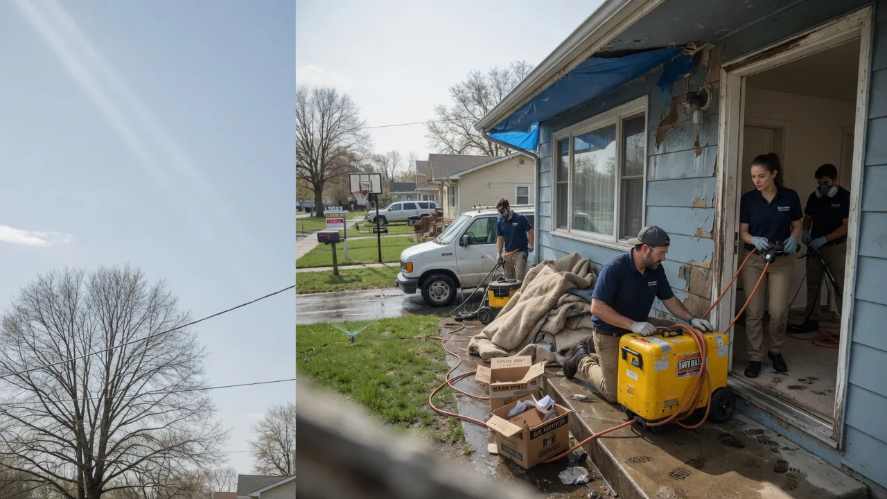 Basement Flood Cleanup in Gann Valley, SD near me